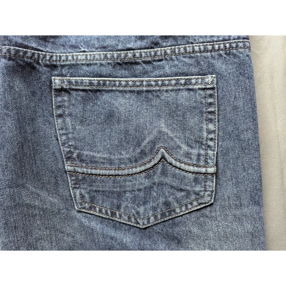 Brand New I Jeans by Buffalo Spencer Slim  40x32 Blue Denim Black patch